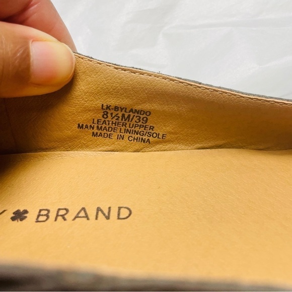 Lucky Brand Bylando Women's Titanium Ballet Flat 8.5M - Picture 6 of 11